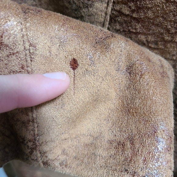 CITY Girl by Nancy Bolen Vintage 80's Western Style Faux Leather Jacket - SizeXL - Picture 10 of 13